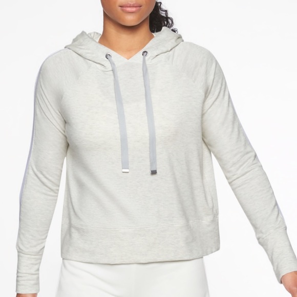 Athleta Tops - Like New Athleta Open Hearted Hoodie Sweatshirt